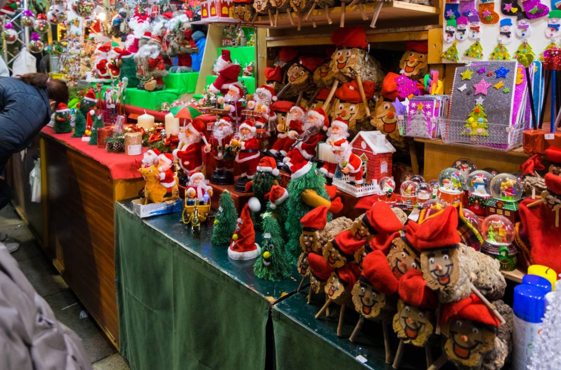 mercadillo navideño de Barcelona